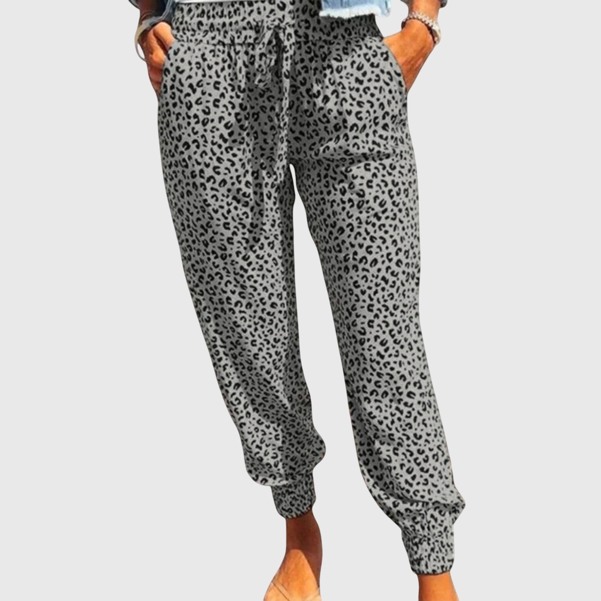 Emma| Leo Trousers with Wide Legs