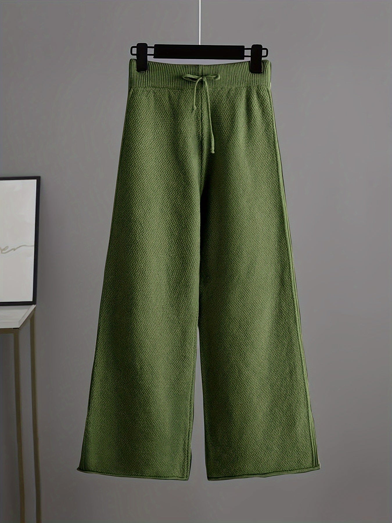 Emily™ Cozy Knit Loungewear Set | Relaxed Sweater and Wide-Leg Trousers