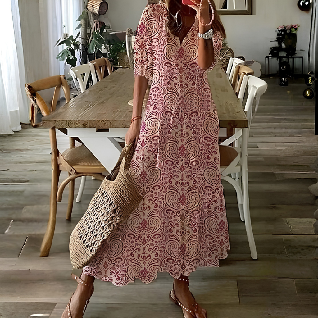 Luna | Effortless Boho Dress with Flattering Fit