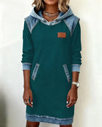 Lunariae – Casual Winter Hoodie Dress