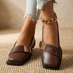 Molly Square Toe Flats