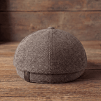 Herringbone Wool Cap