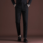 SLIM FIT TROUSERS