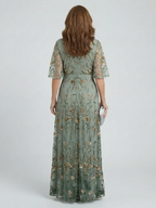 Athena | Halter Bloom Flow Maxi Dress