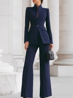 Flora™ Two-Piece Set | Tailored Blazer and Wide-Leg Trousers