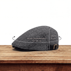 Herringbone Wool Driver Cap
