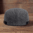 Herringbone Wool Driver Cap