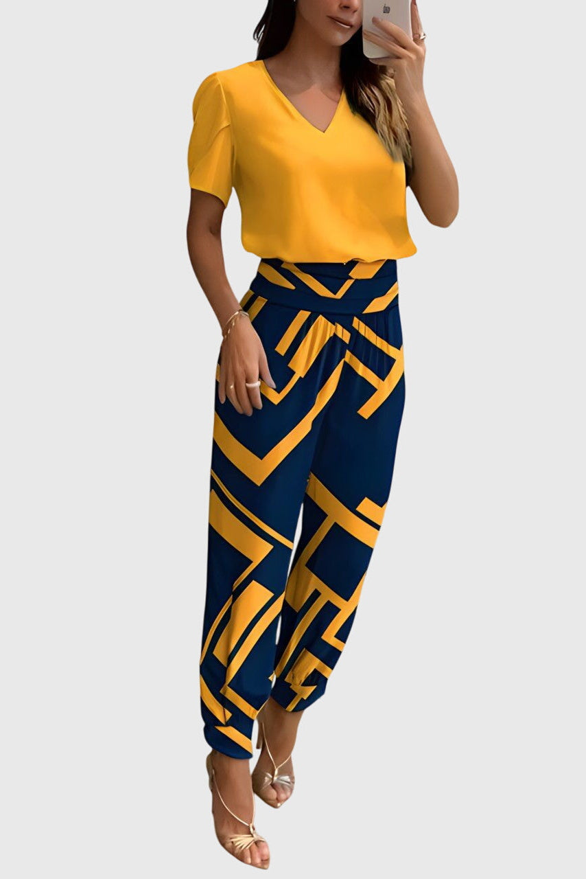 Jennifer™ | Stylish Blouse and Pants Set