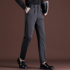 SLIM FIT TROUSERS
