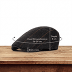 Pinstripe Herringbone Cap