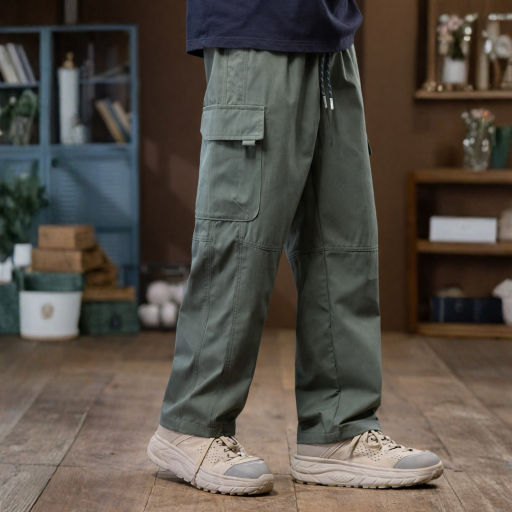 CARGO STRAIGHT PANTS