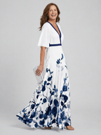 Athena | Halter Bloom Flow Maxi Dress