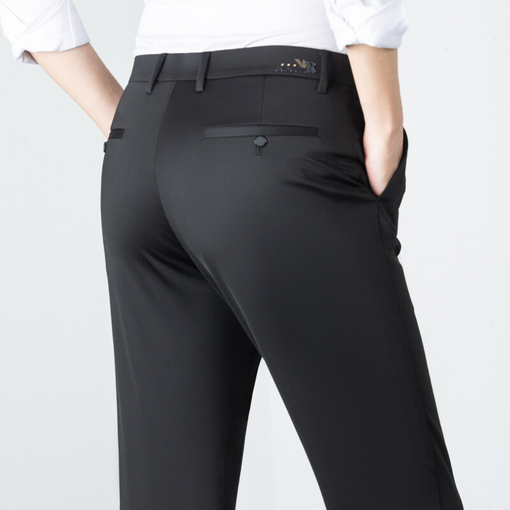 STRAIGHT BUSINESS TROUSERS