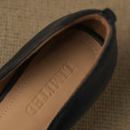 Calenne Leather Kitten Heels