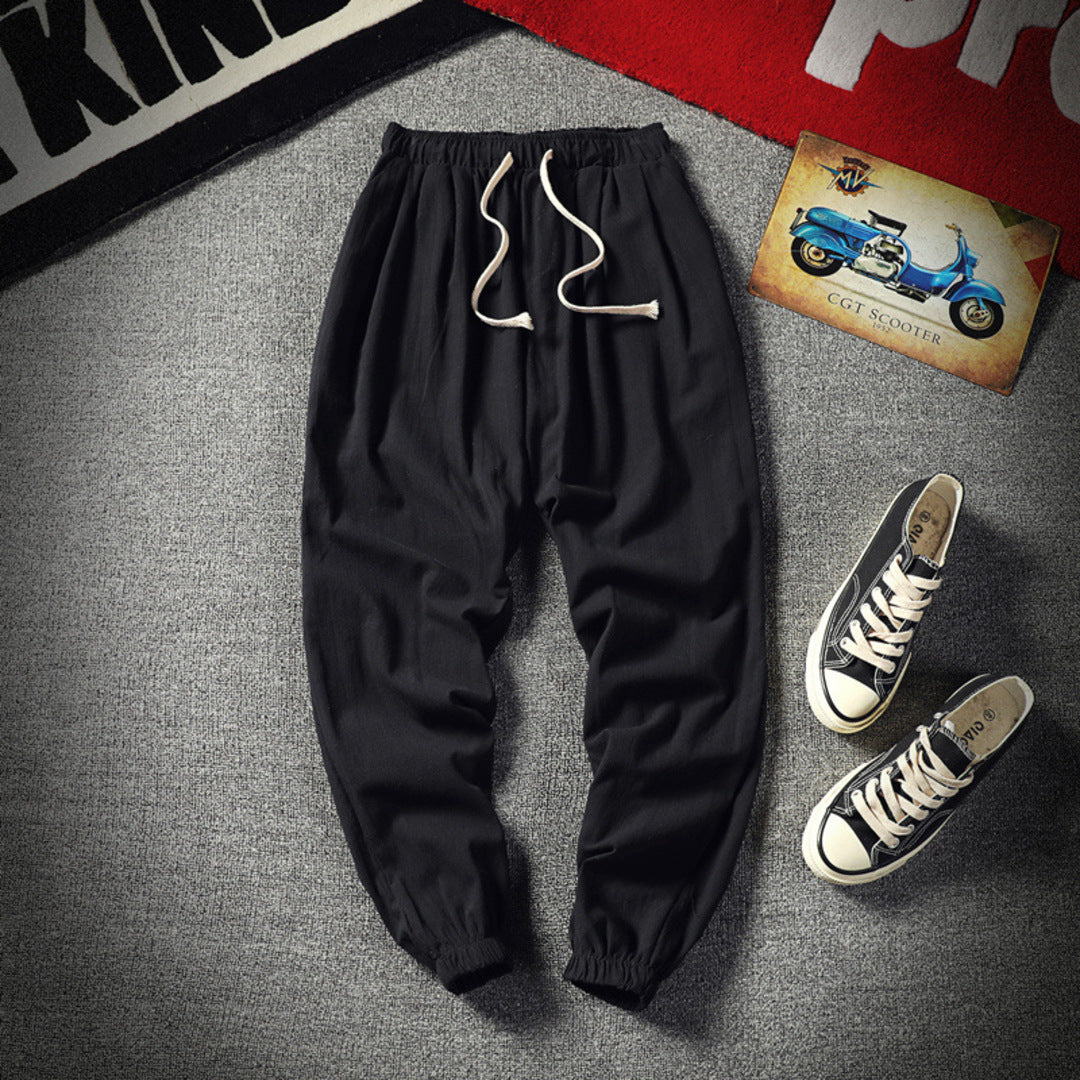 LINEN CASUAL PANTS
