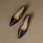 Arla Genuine Leather Flats