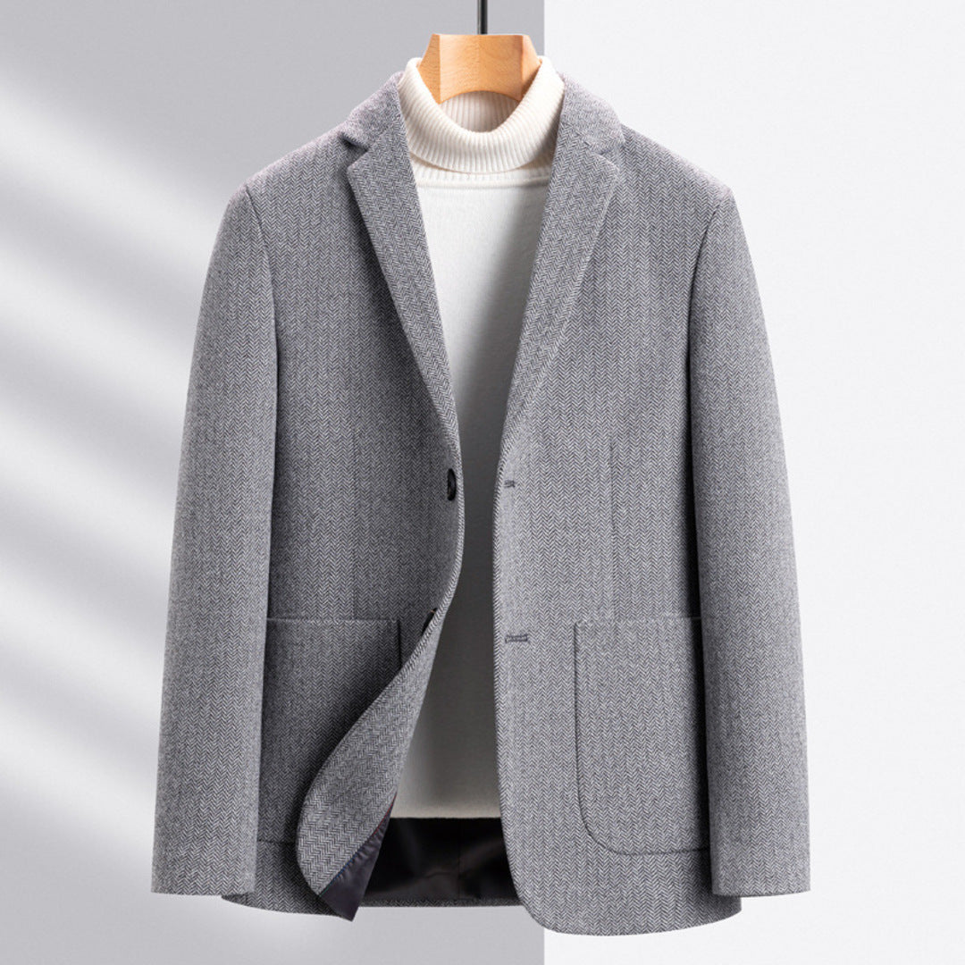 REFINED WOOL BLAZER