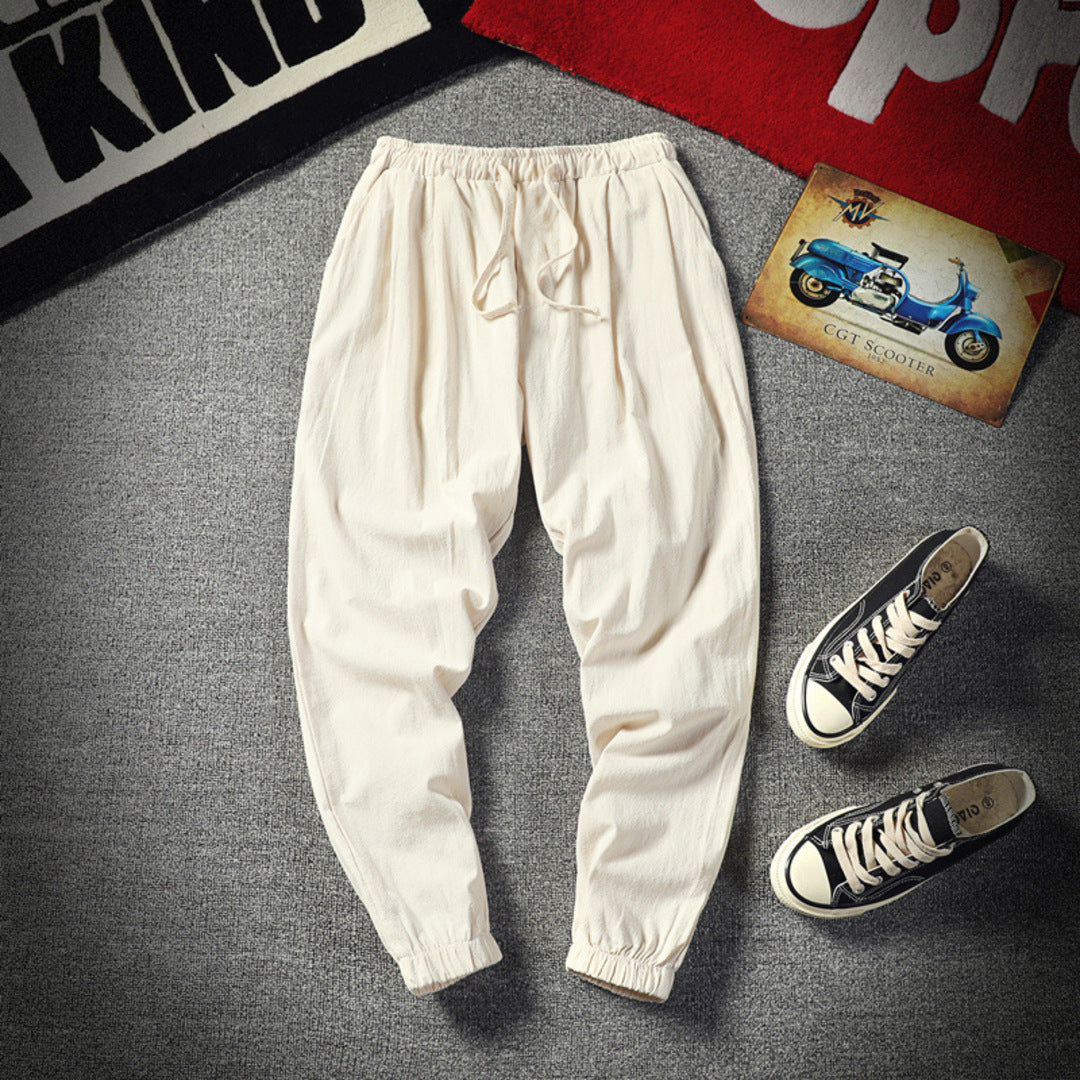 LINEN CASUAL PANTS