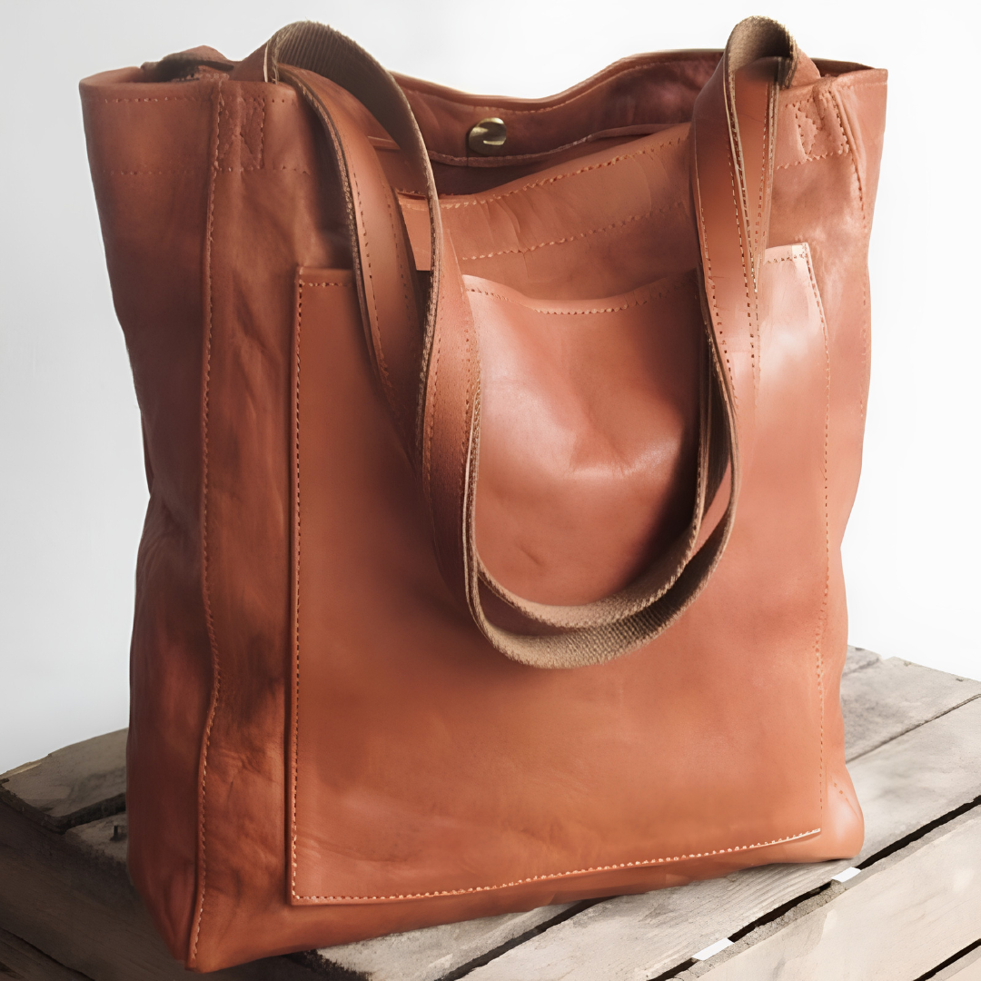 Pamela | Classic Leather Tote