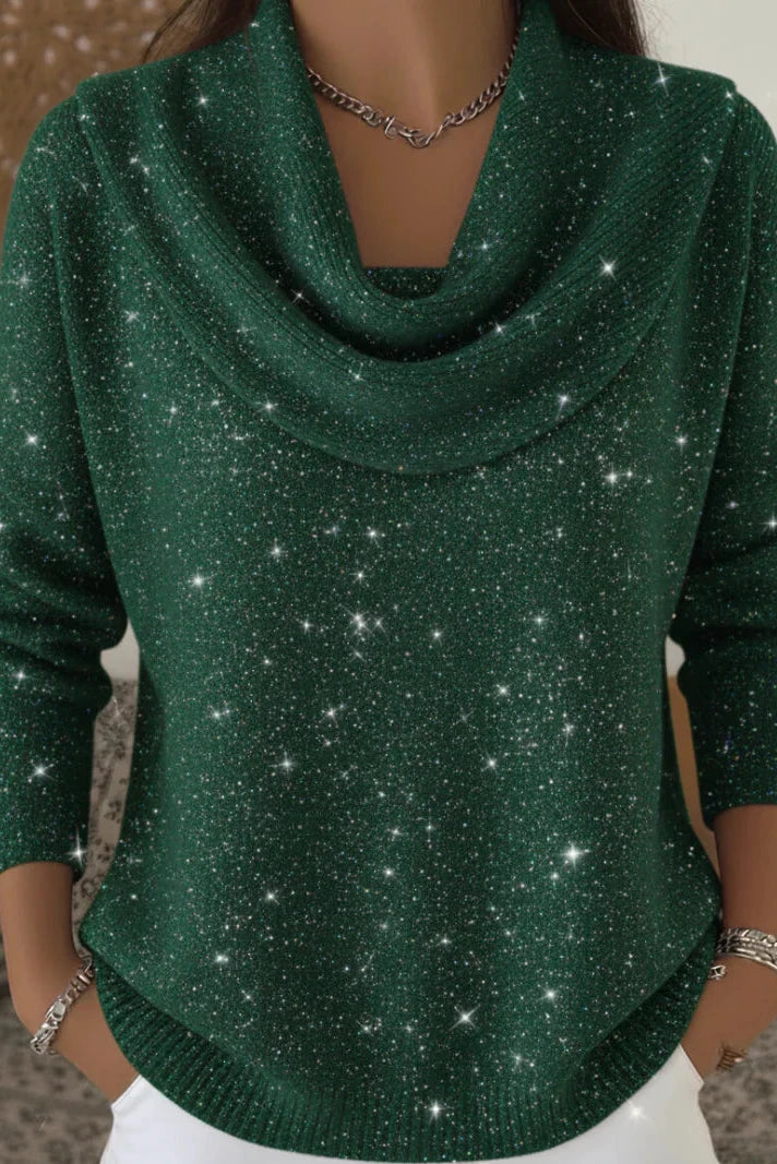Tamsien™ | Knit Collared Sweatshirt