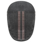 Denim Strip Cap