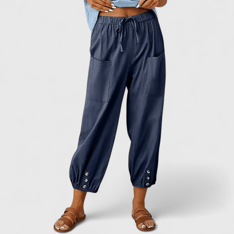 Leah | Sophisticated Wide-Leg Trousers