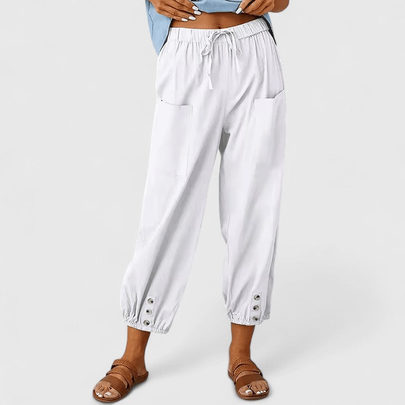 Leah | Sophisticated Wide-Leg Trousers