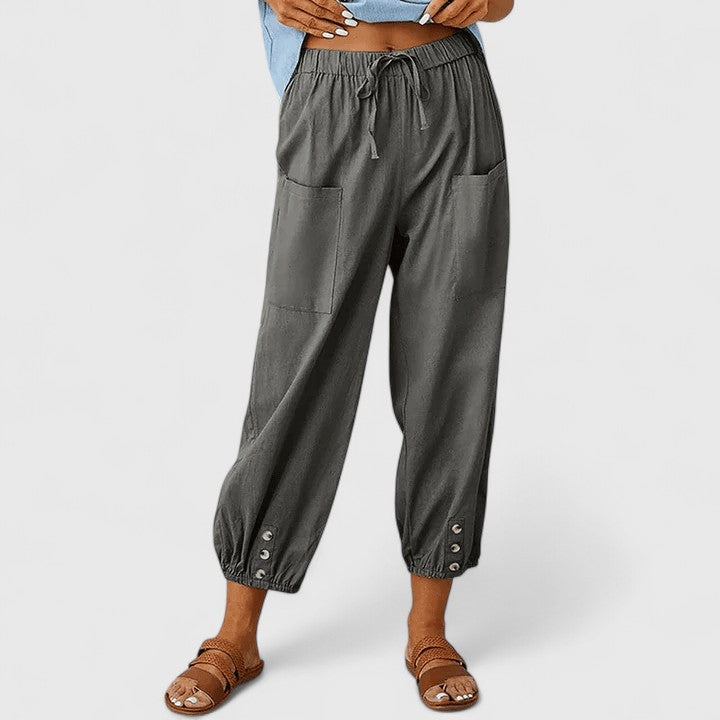 Leah | Sophisticated Wide-Leg Trousers