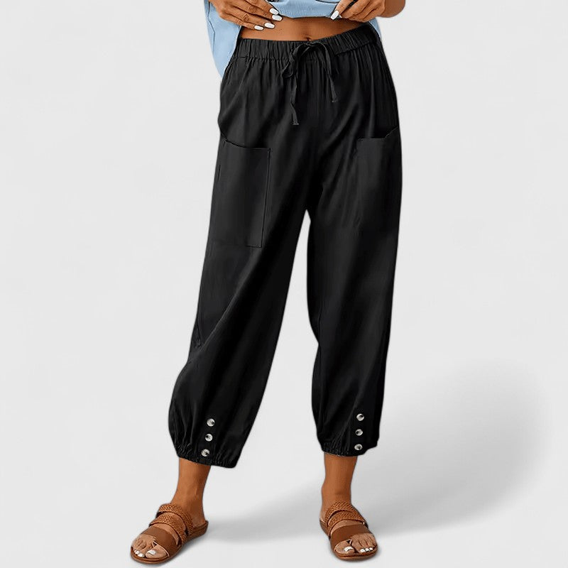 Leah | Sophisticated Wide-Leg Trousers