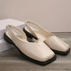 Mila Leather Flats