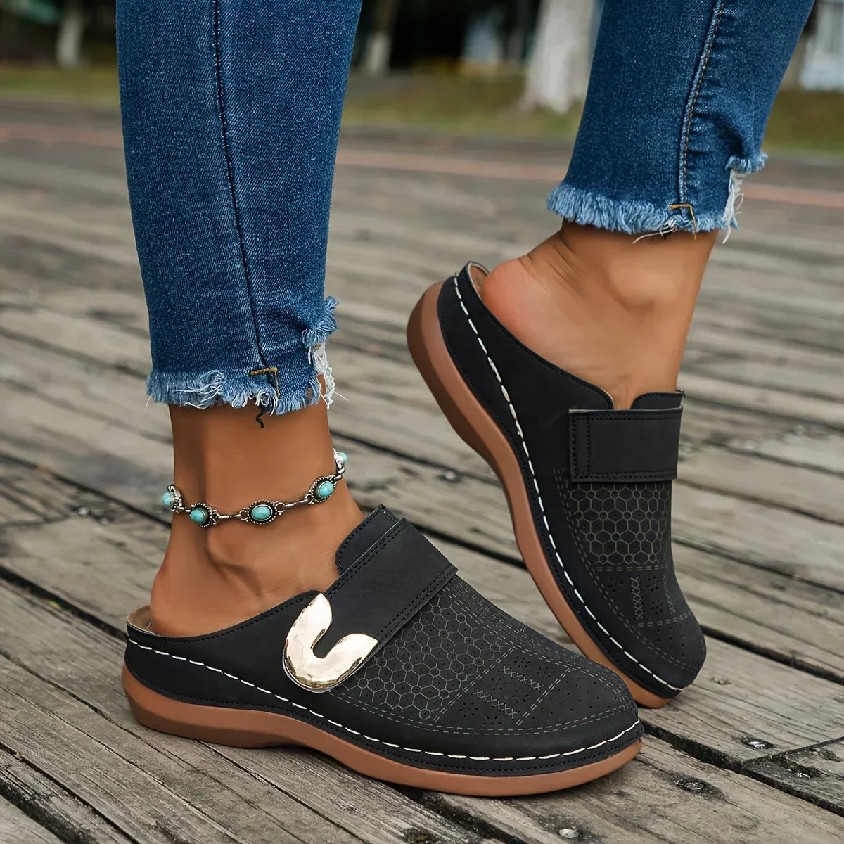 Marel - Chic Supportive Wedge Sandals