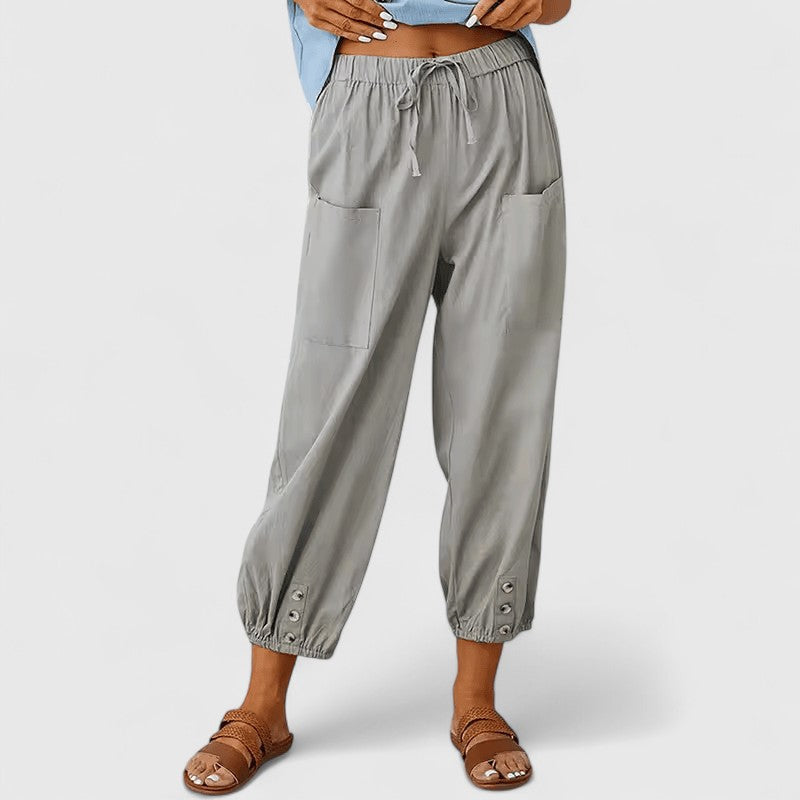 Leah | Sophisticated Wide-Leg Trousers