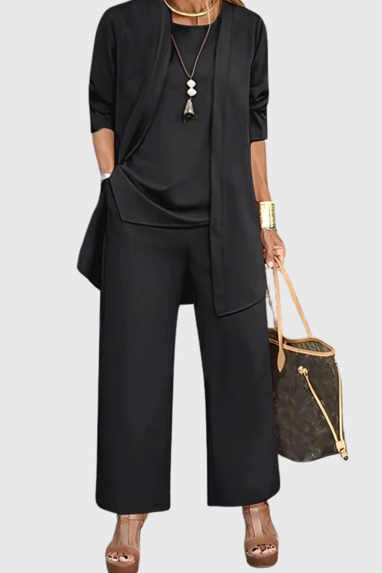 Kaevia™ – 3 Piece Loose Fit Lounge Set
