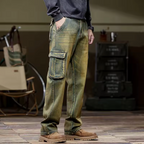 COMFORTABLE CARGO JEANS