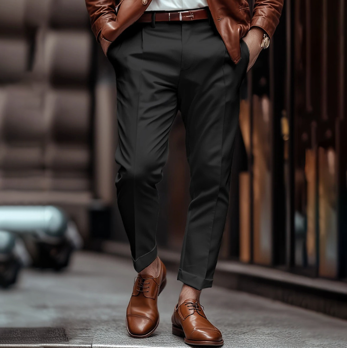 ELEGANT COMFORTABLE TROUSERS