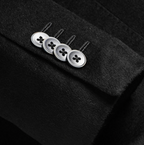 MULBERRY SILK WOOL BLAZER