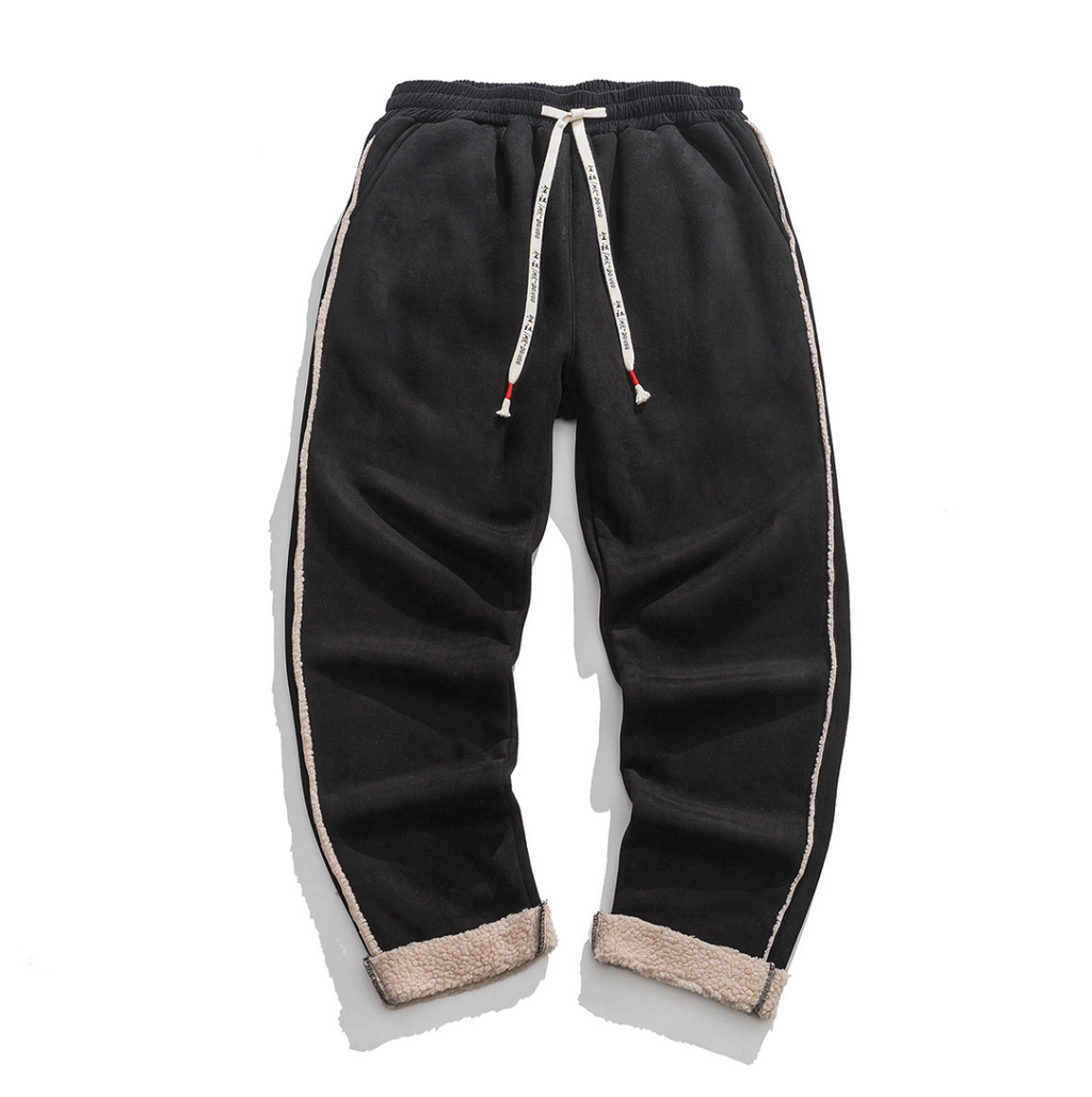 VELVET-LINED WARM TROUSERS