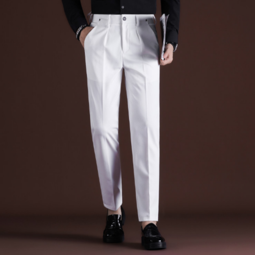 SLIM FIT TROUSERS