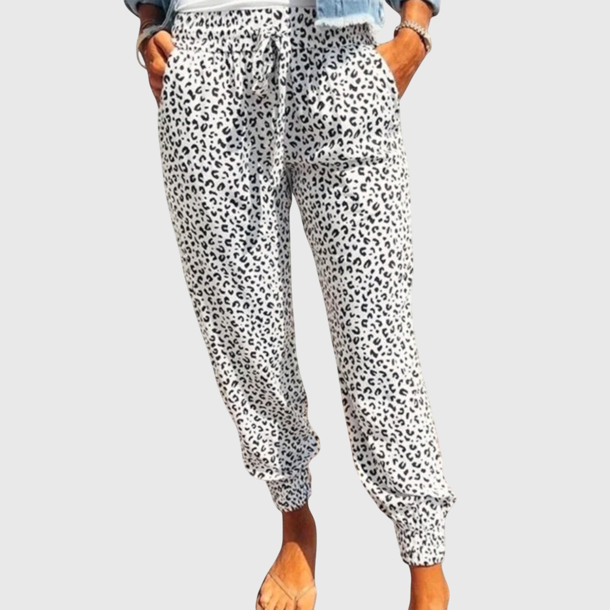 Emma| Leo Trousers with Wide Legs