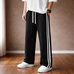 STRIPE TRACK TROUSERS