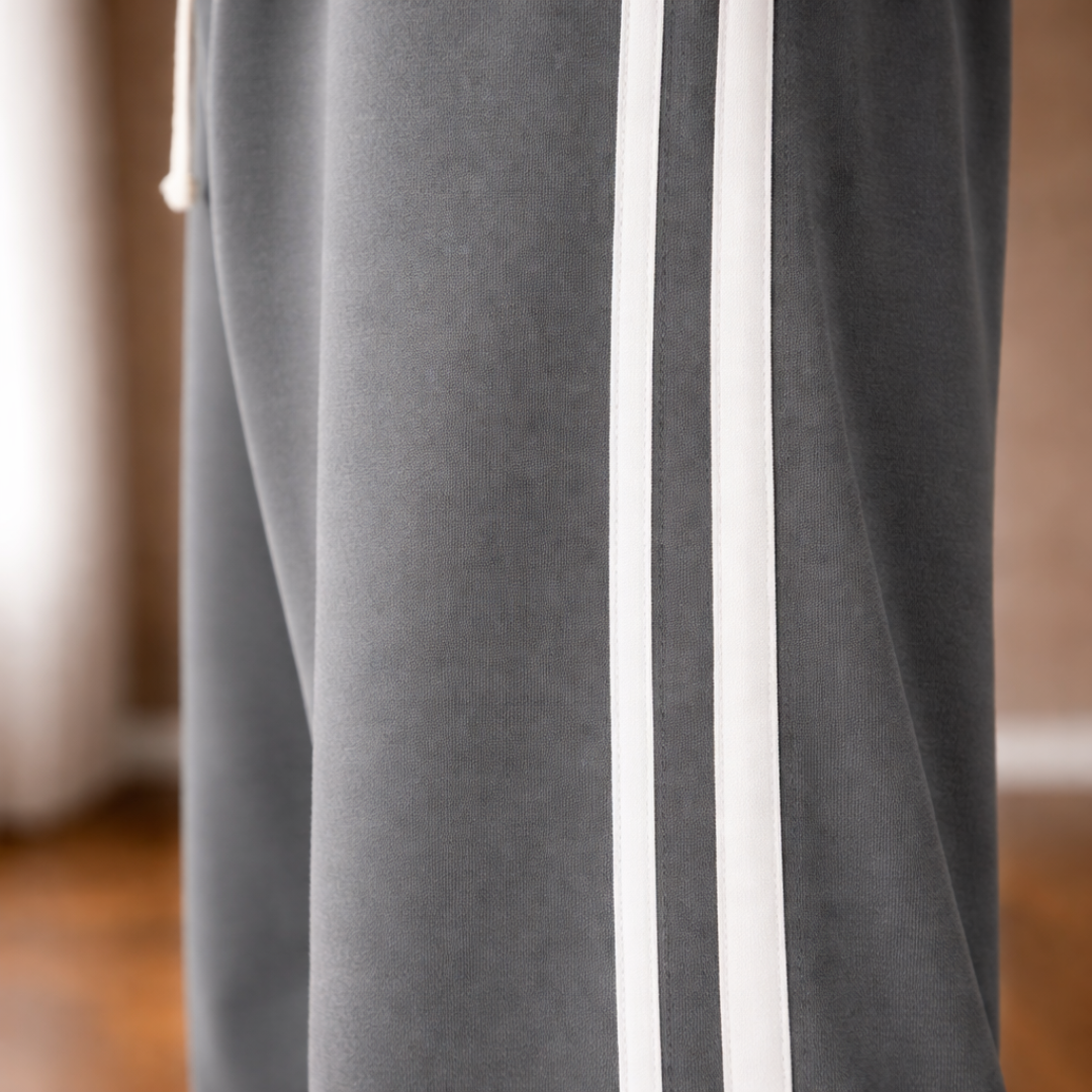 STRIPE TRACK TROUSERS